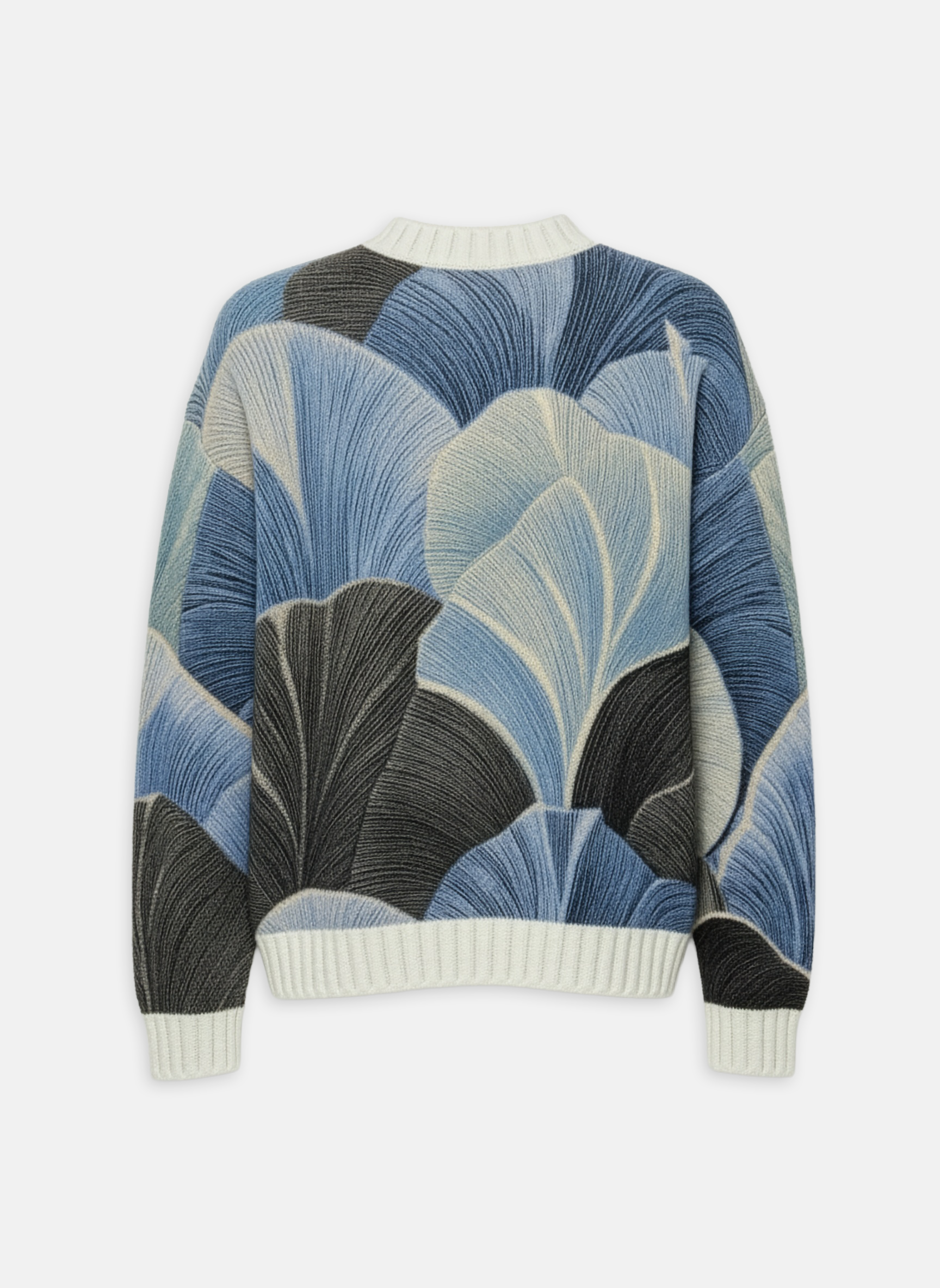 BOTANICAL WOOL KNIT SWEATER