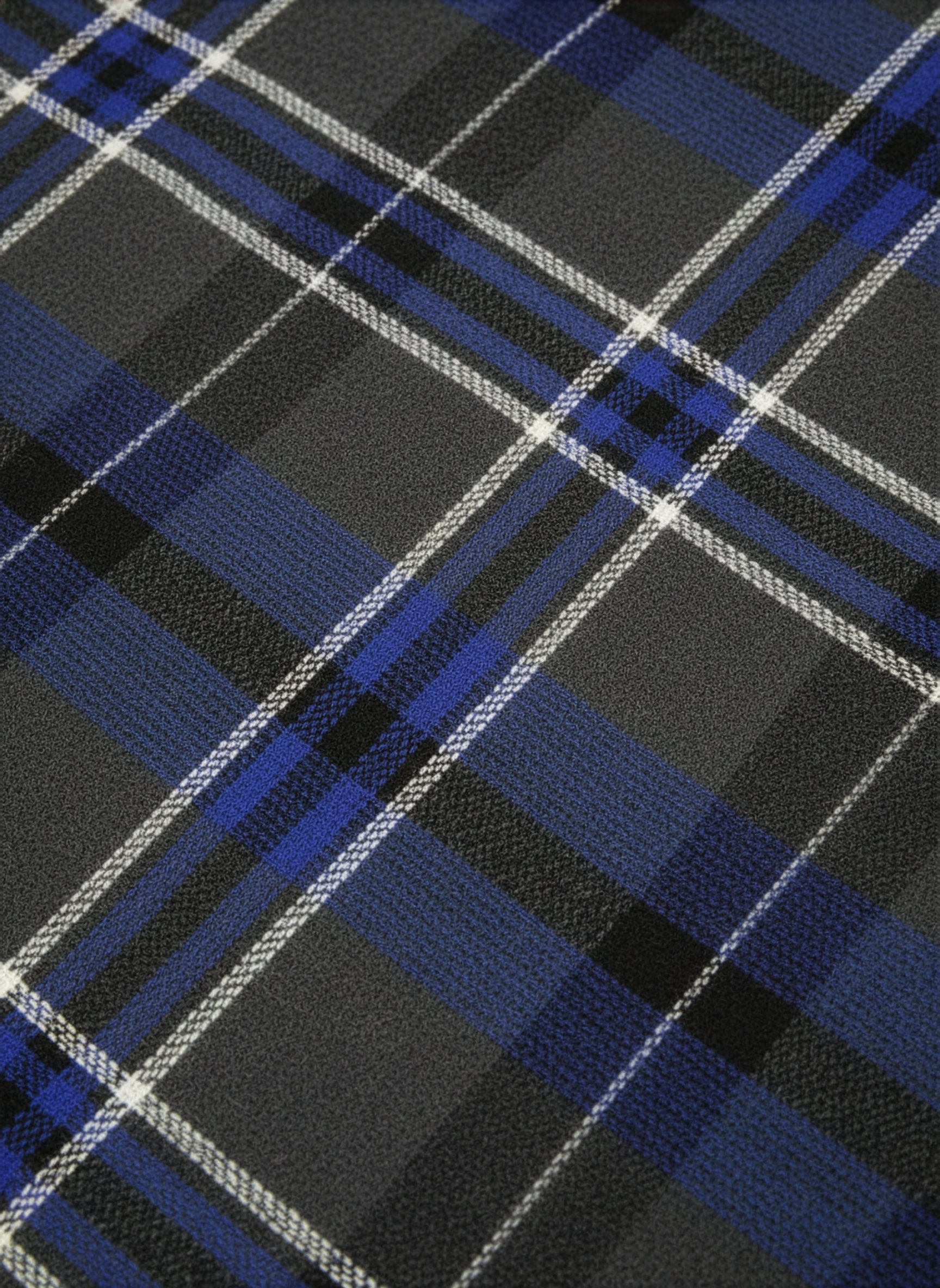 COLE PLAID CROPPED WOOL JACKET