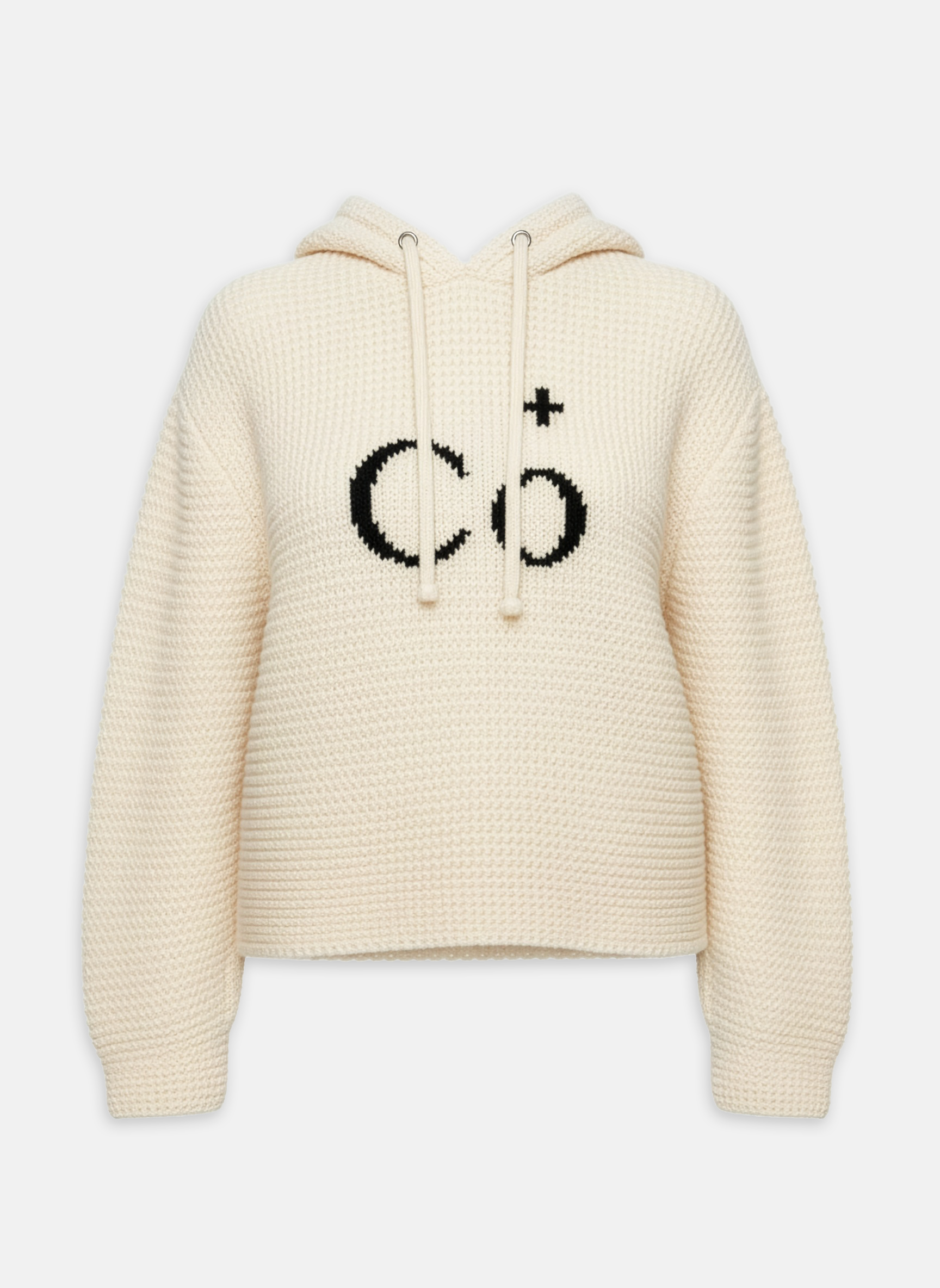 LOGO KNIT HOODIE LOGO KNIT HOODIE