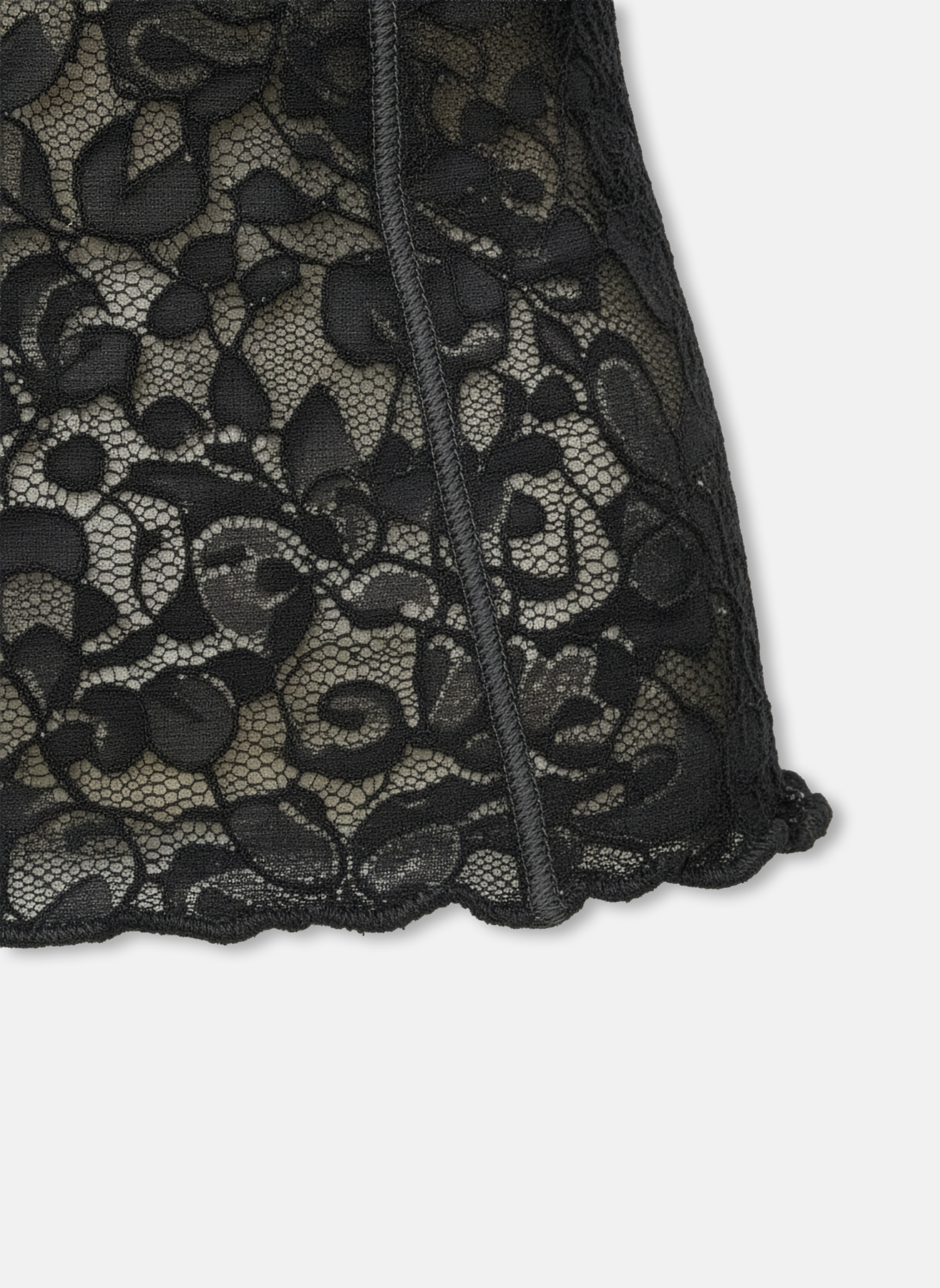 ORNAMENT LACE STRETCH TOP